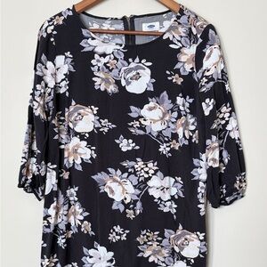 Old Navy Navy floral  Patterned dress